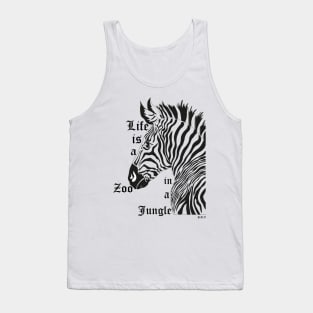 zebra Tank Top